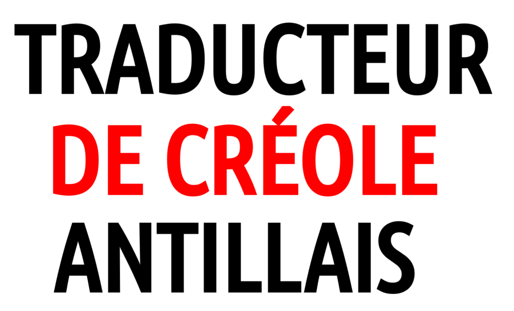 Traducteur Creole Antillais