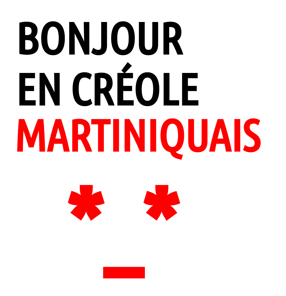 Bonjour en creole martiniquais